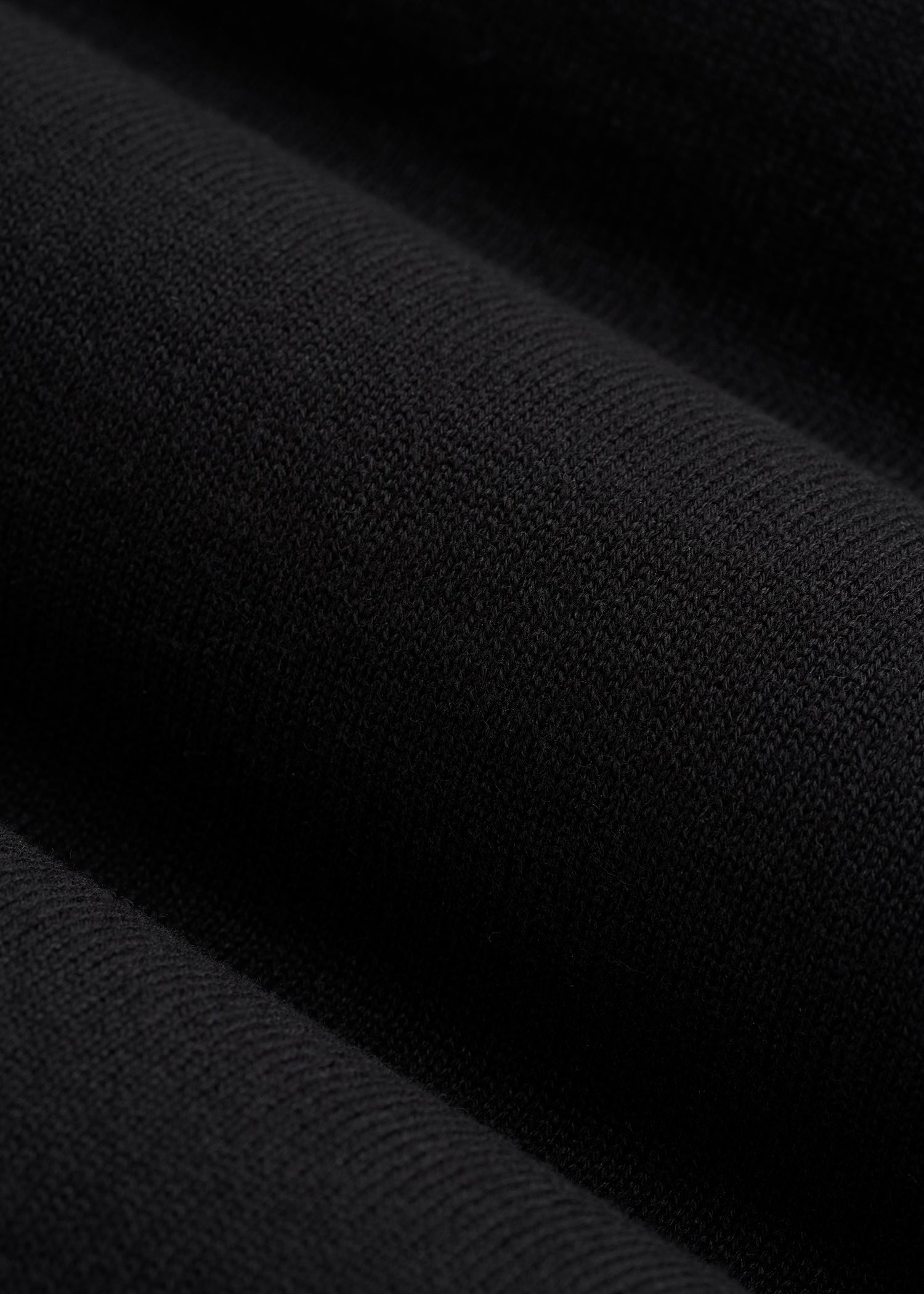 Turtleneck Sweater for Tall Men in Black