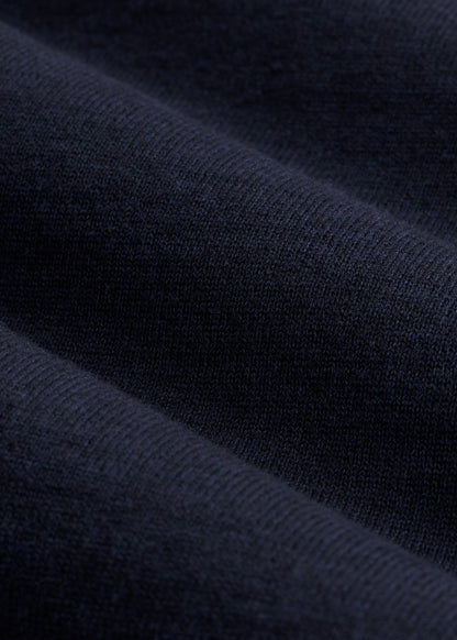 Turtleneck Sweater for Tall Men in Patriot Blue