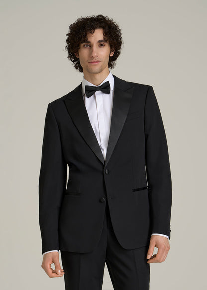Tuxedo Jacket for Tall Men in Black