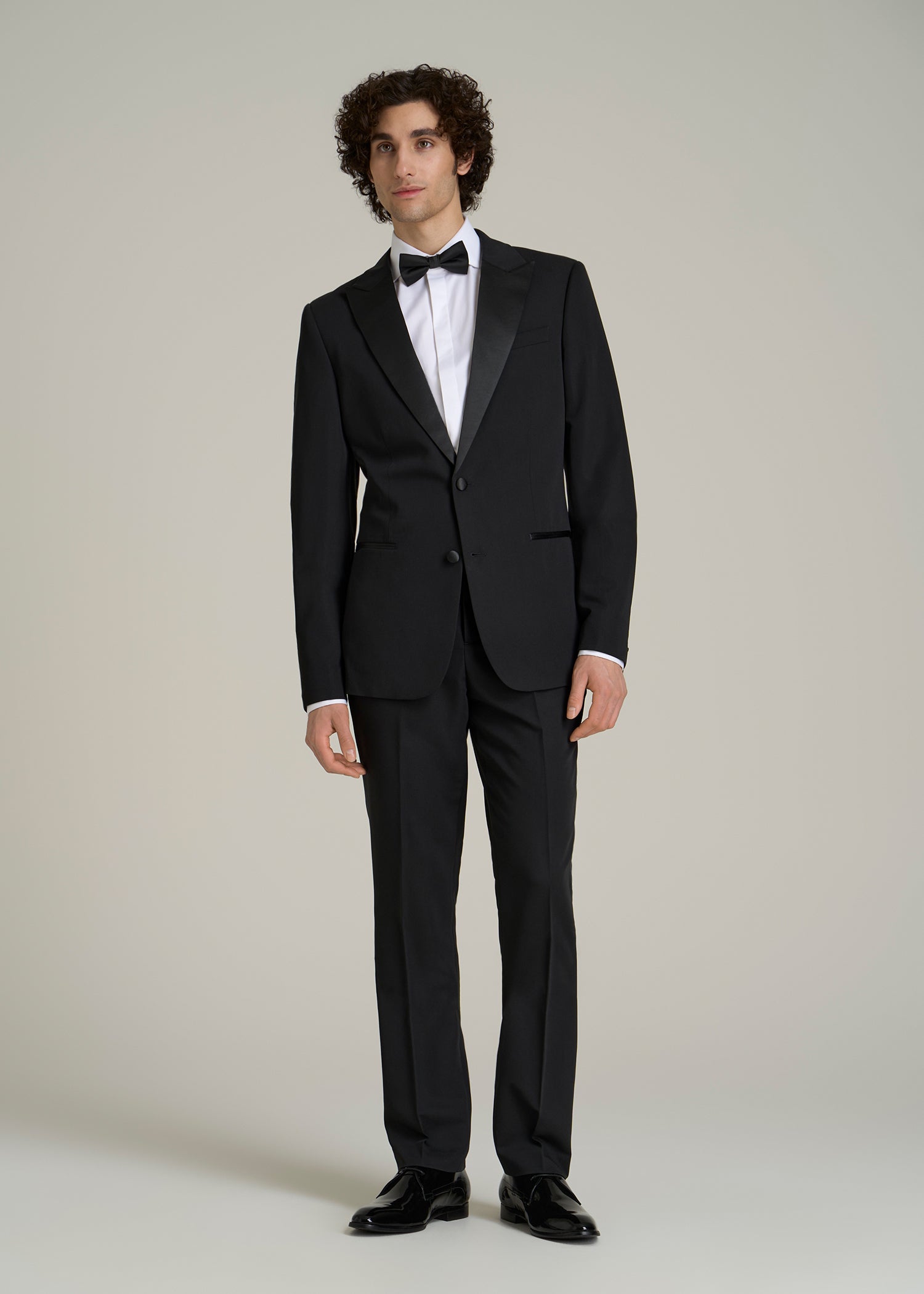 Tuxedo Jacket for Tall Men in Black