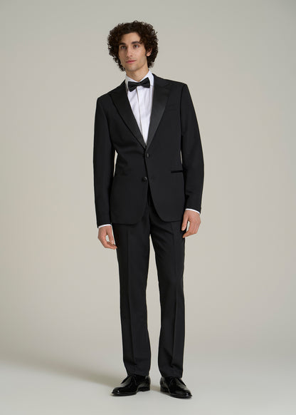 Tuxedo Jacket for Tall Men in Black