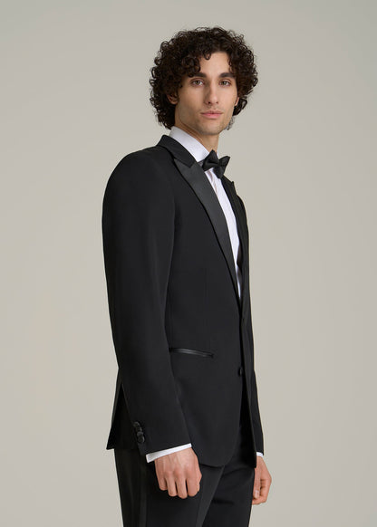 Tuxedo Jacket for Tall Men in Black