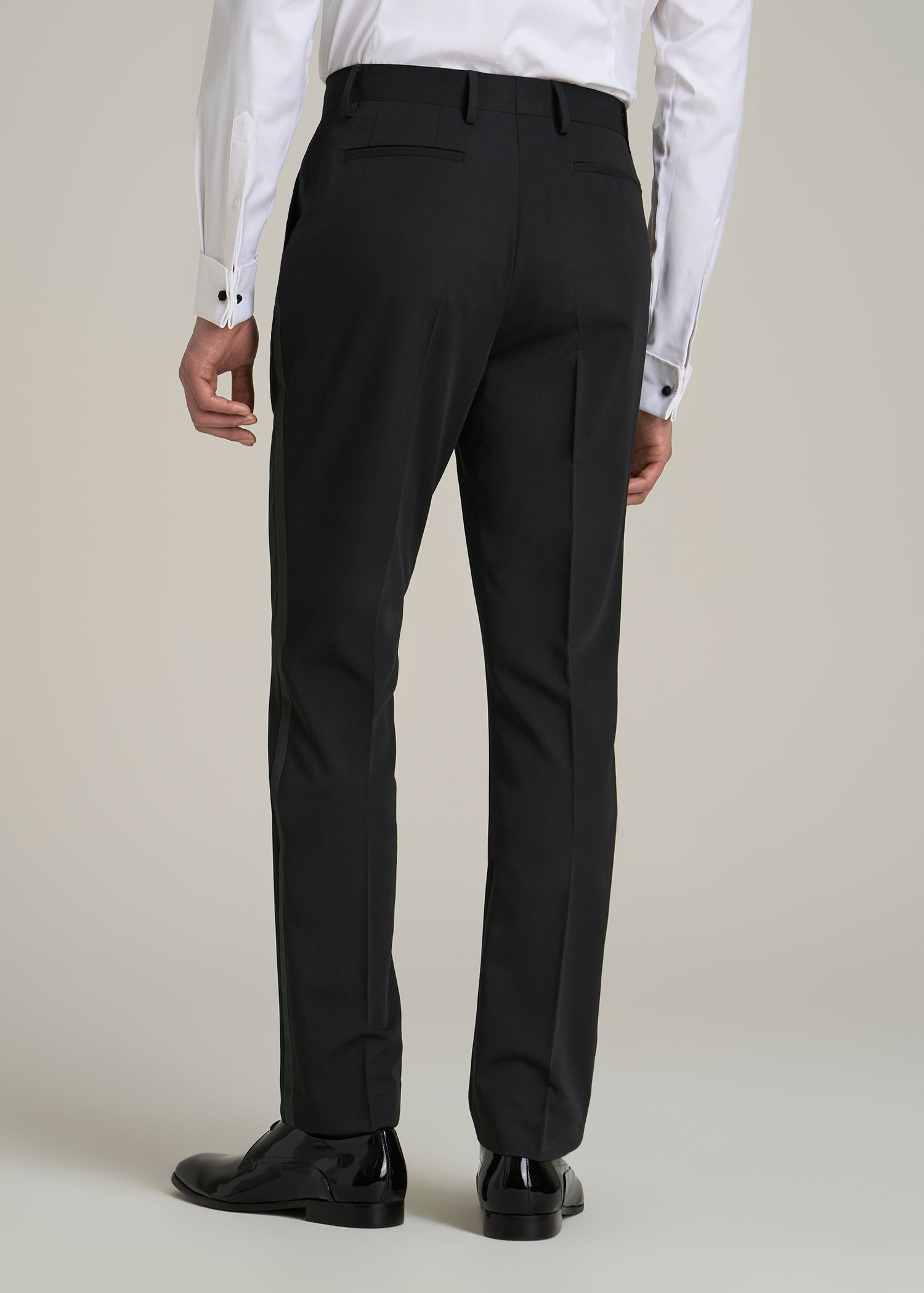 Tuxedo Pants for Tall Men in Black
