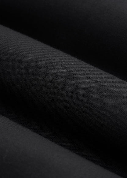 Tuxedo Trousers with Adjustable Waist for Tall Men in Black