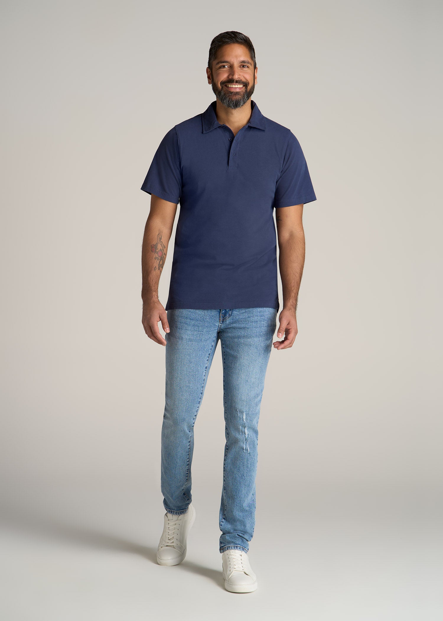 Embroidered Short Sleeve Shirt in Natural – Marine Layer