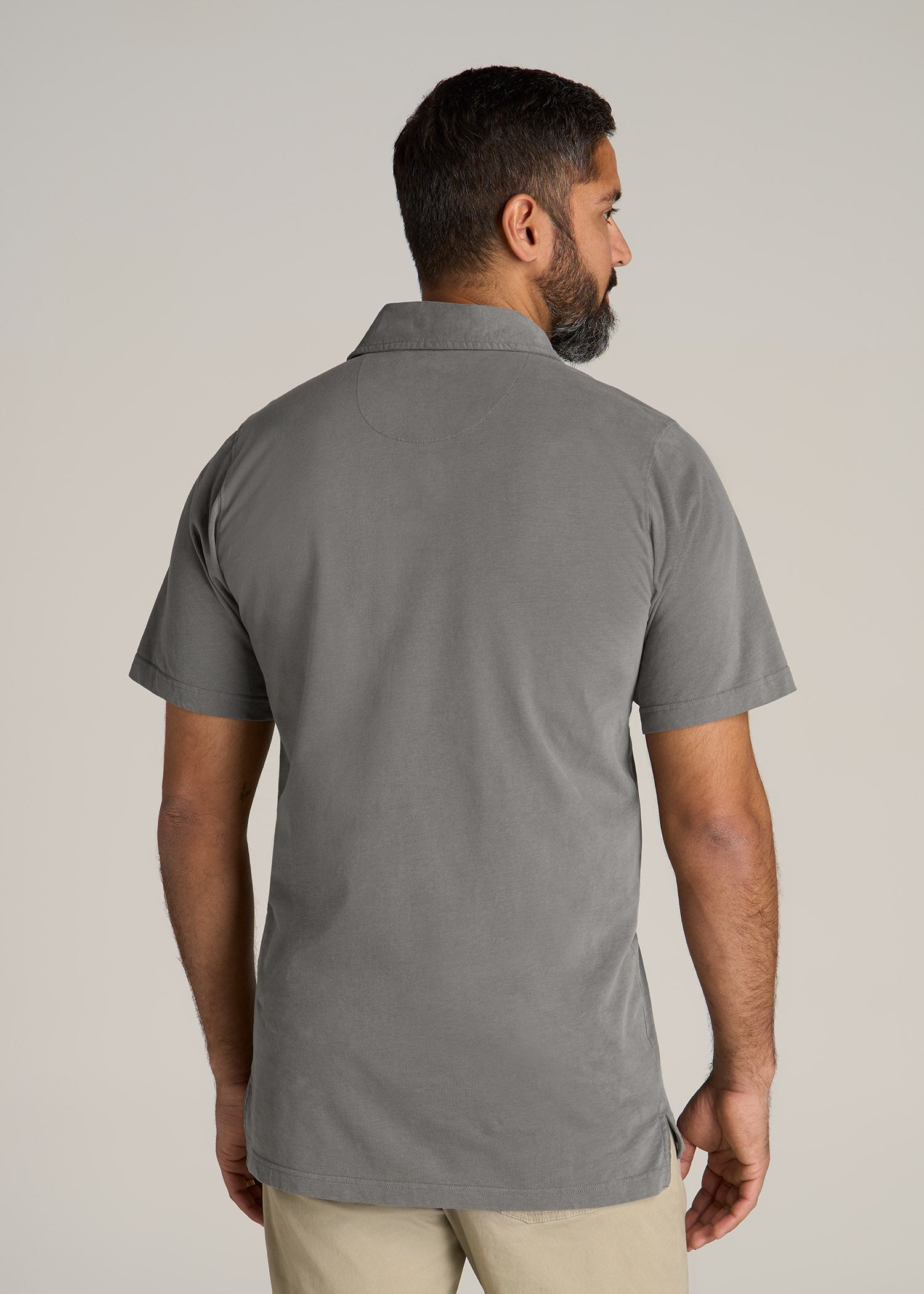 26SS ANCELLM L/S POLO GRAY サイズ2 L/S POLO(GRAY) – ANCELLM