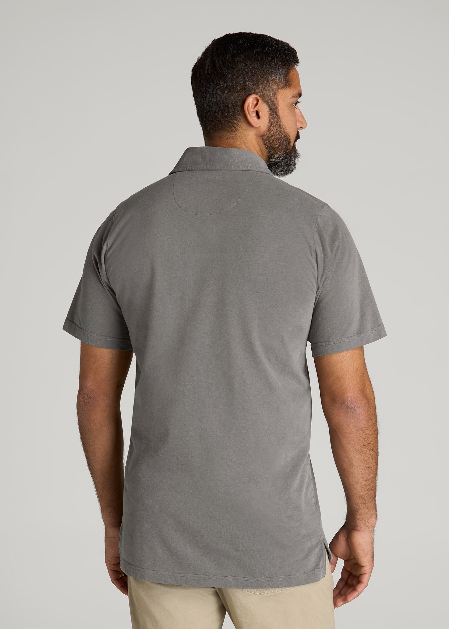 LJ&S Ultra Soft Short Sleeve Cotton Polo for Tall Men | American Tall