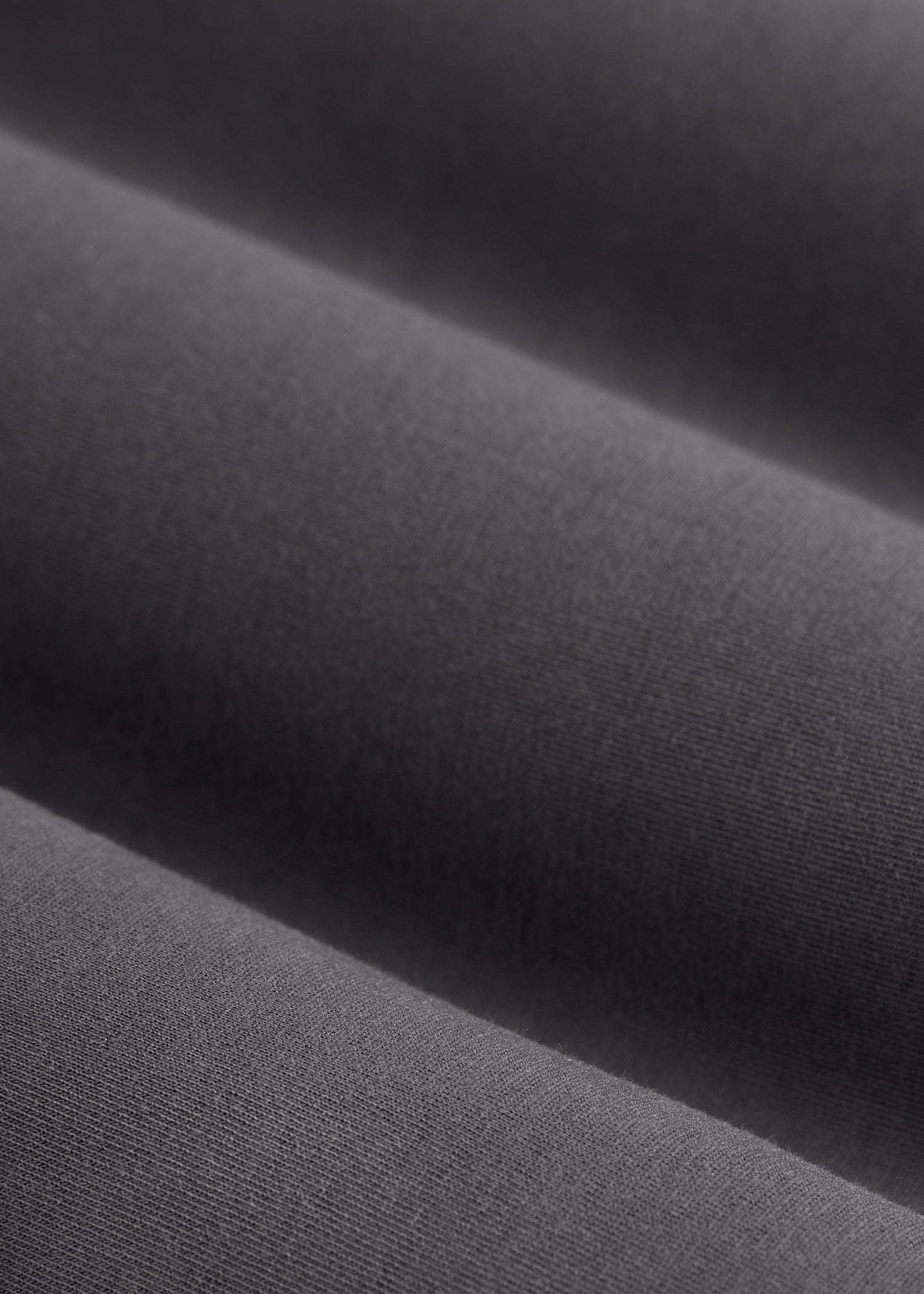 Tech Motion Fleece Hooded Popover for Tall Men in Iron Grey