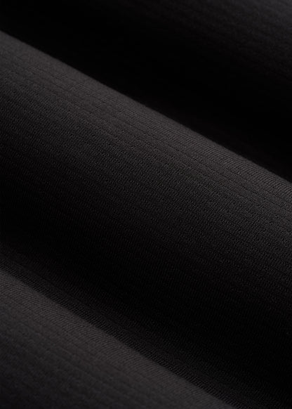 Performance Vented Golf Polo for Tall Men in Black