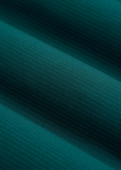 Vented Training Top for Tall Men in Deep Teal