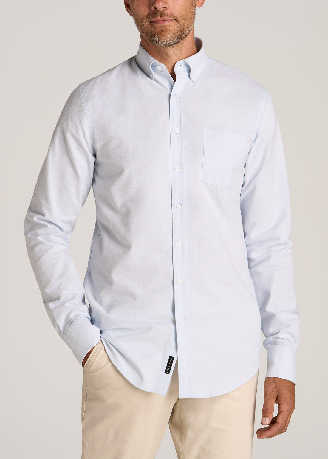 Washed Oxford Shirt for Tall Men | American Tall