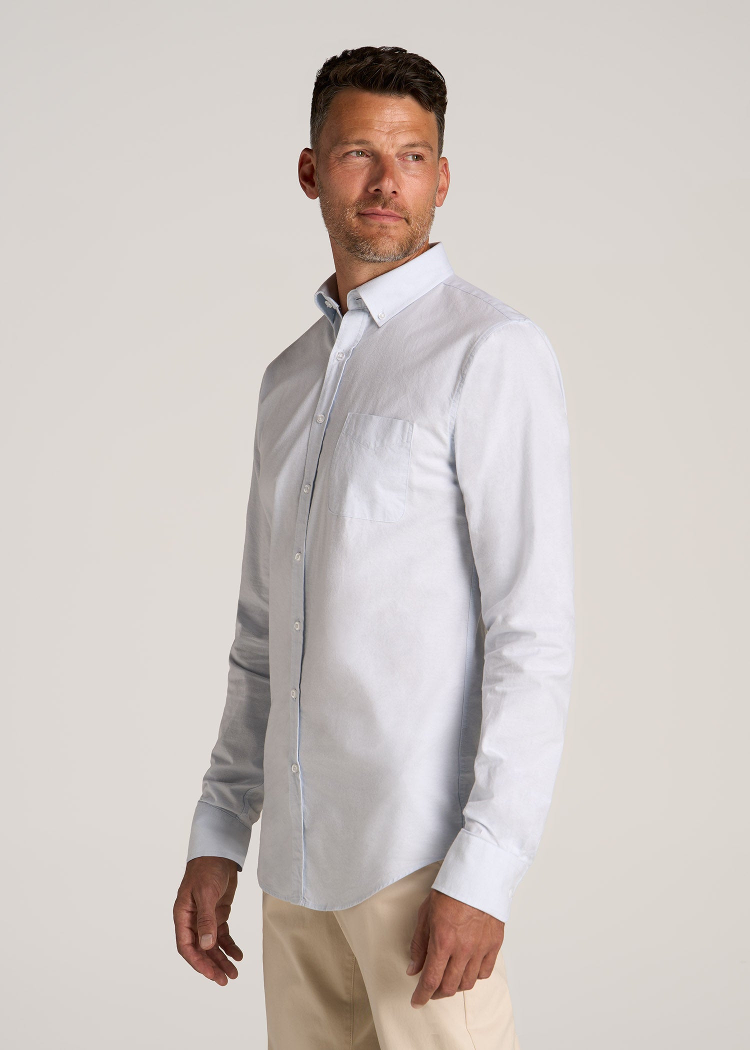 Washed Oxford Shirt for Tall Men | American Tall