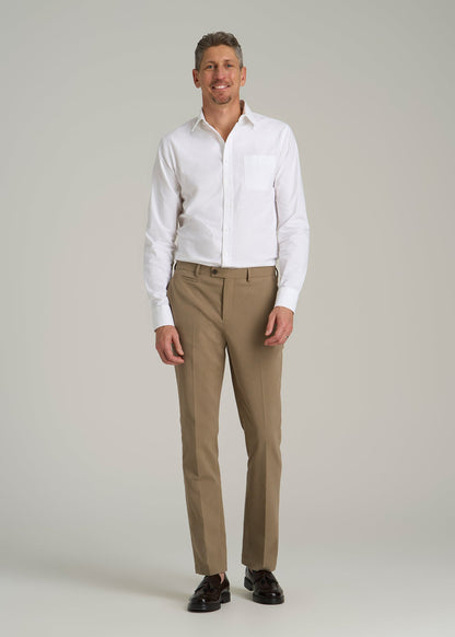 Washed Oxford Shirt for Tall Men in White