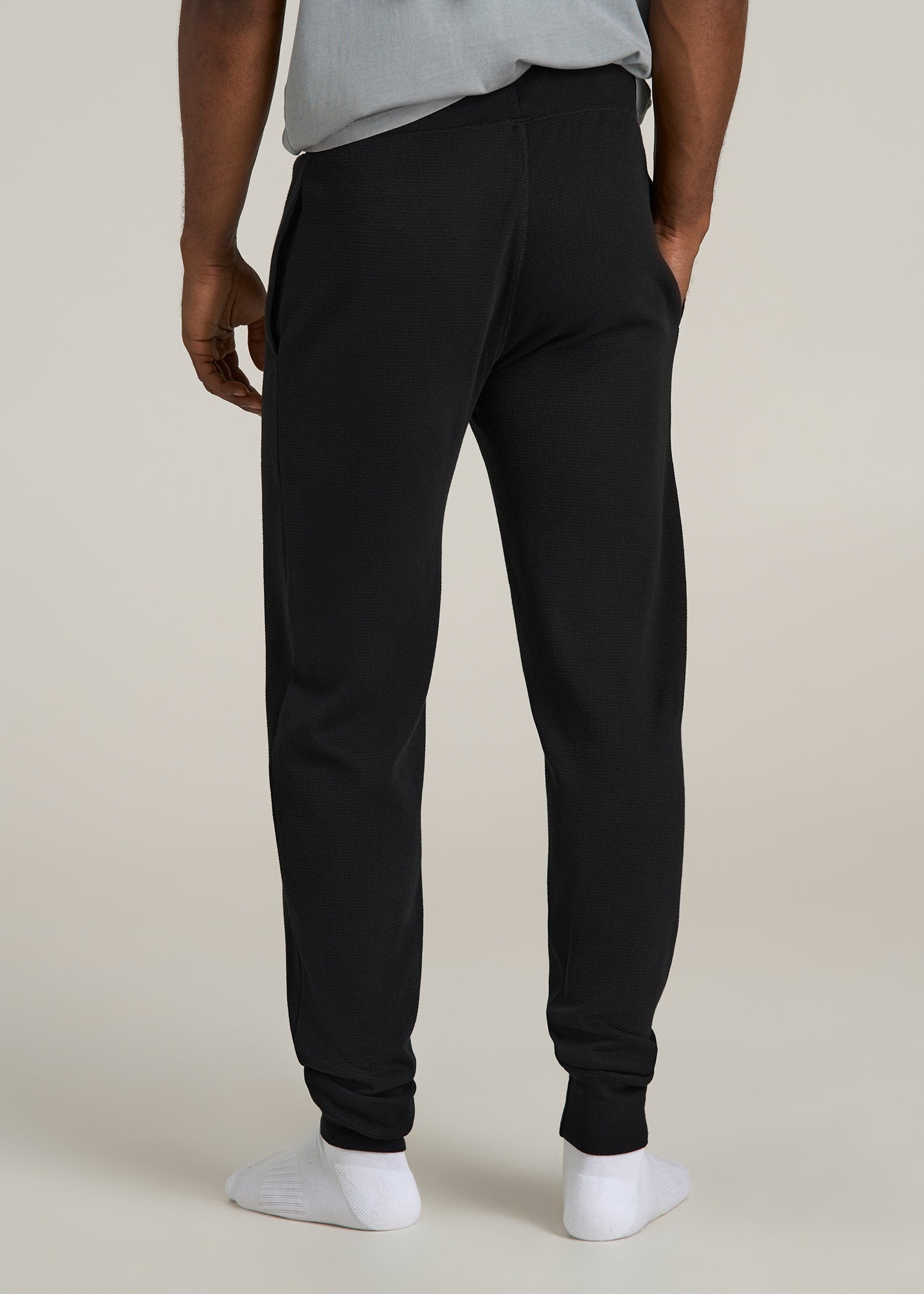 Waffle-Knit Lounge Jogger for Tall Men American Tall