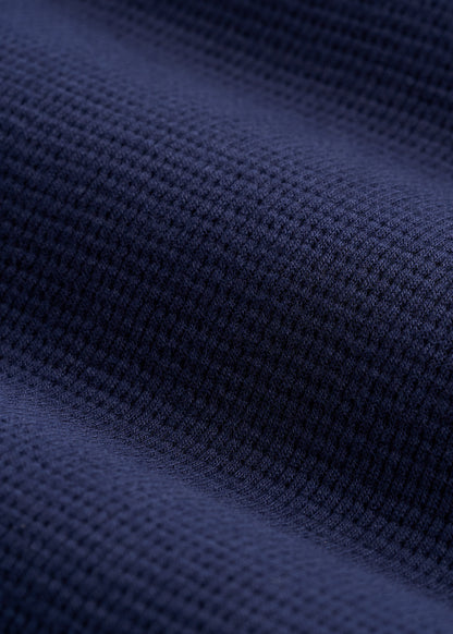 Waffle-Knit Lounge Jogger for Tall Men in Patriot Blue