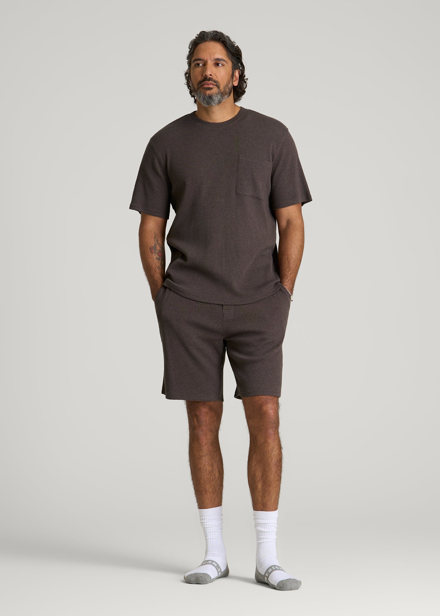 Waffle Lounge Top for Tall Men | American Tall