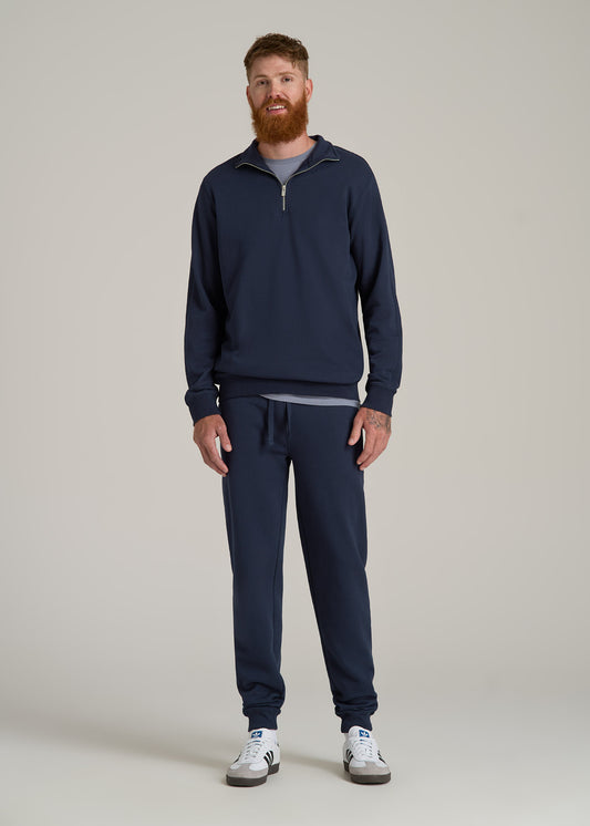 Wearever 2.0 Fleece Joggers for Tall Men in Evening Blue