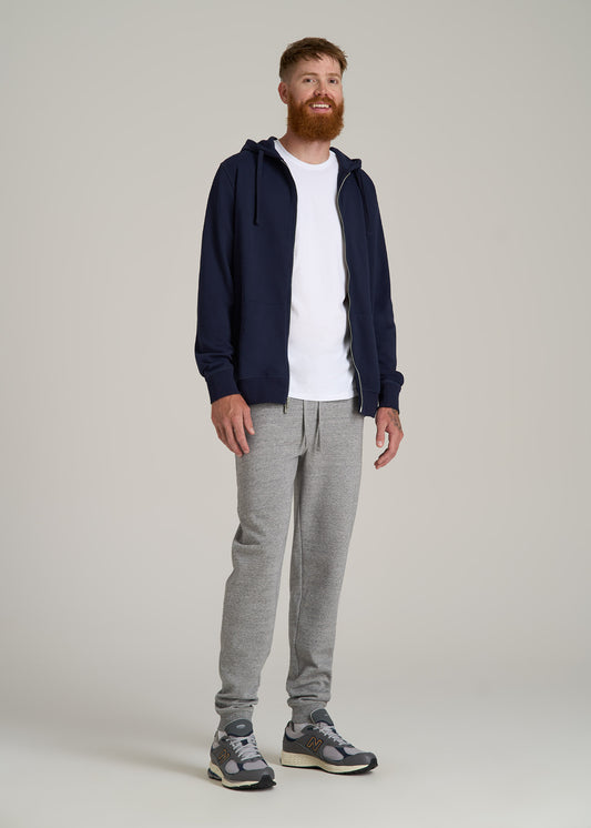 Wearever 2.0 Fleece Joggers for Tall Men in Heathered Grey