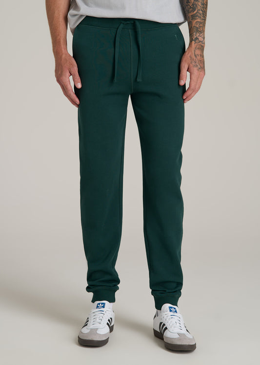 Wearever 2.0 Fleece Joggers for Tall Men in Rain Forest