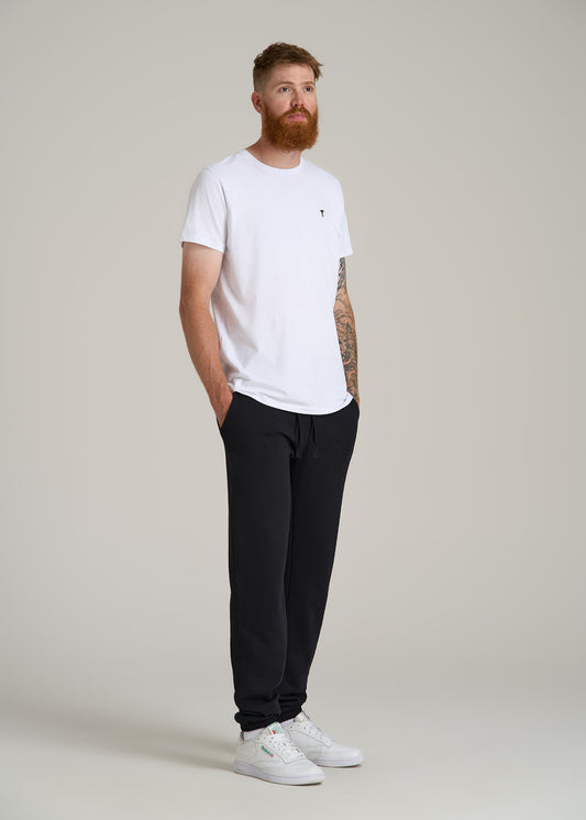 Wearever 2.0 Fleece Sweatpants for Tall Men in Black