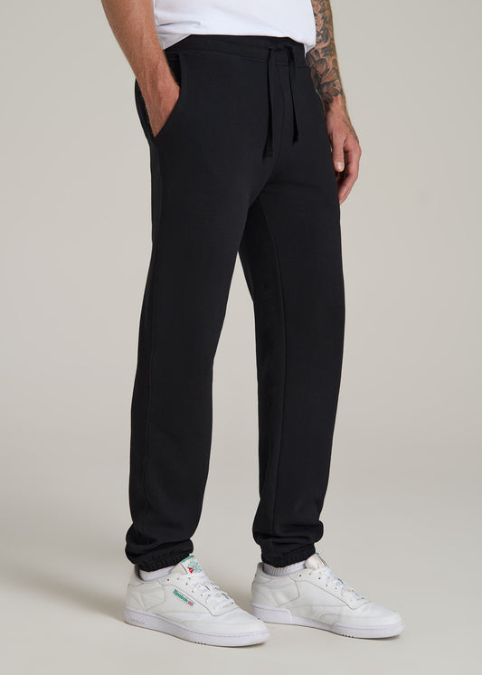 Wearever 2.0 Fleece Sweatpants for Tall Men in Black