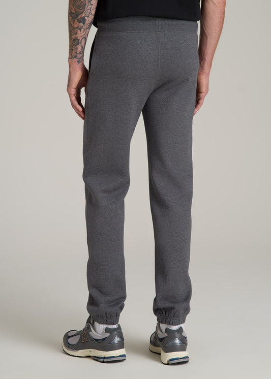 Wearever 2.0 Fleece Sweatpants for Tall Men in Charcoal Mix