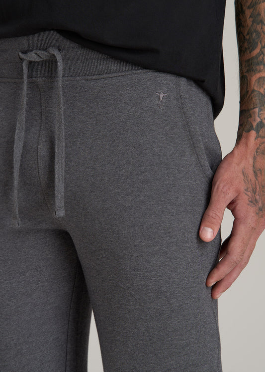 Wearever 2.0 Fleece Sweatpants for Tall Men in Charcoal Mix