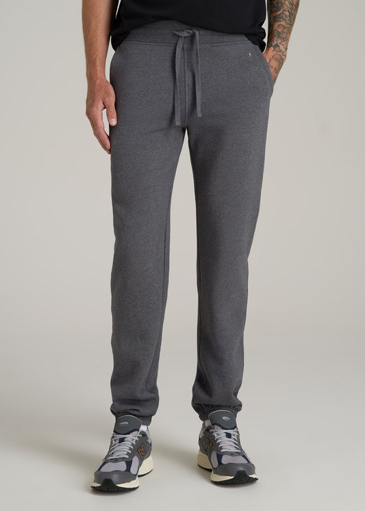 Wearever 2.0 Fleece Sweatpants for Tall Men in Charcoal Mix