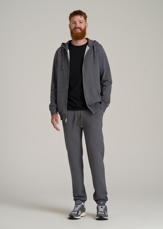 Wearever 2.0 Fleece Sweatpants for Tall Men in Charcoal Mix