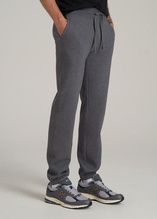 Wearever 2.0 Fleece Sweatpants for Tall Men in Charcoal Mix