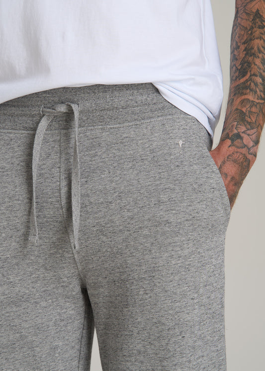 Wearever 2.0 Fleece Sweatpants for Tall Men in Heathered Grey