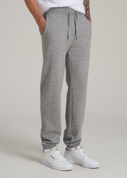 Wearever 2.0 Fleece Sweatpants for Tall Men in Heathered Grey