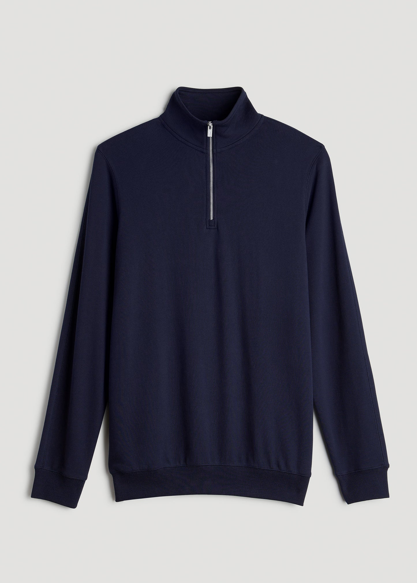 Wearever 2.0 French Terry Quarter-Zip Tall Men's Sweatshirt in Evening Blue