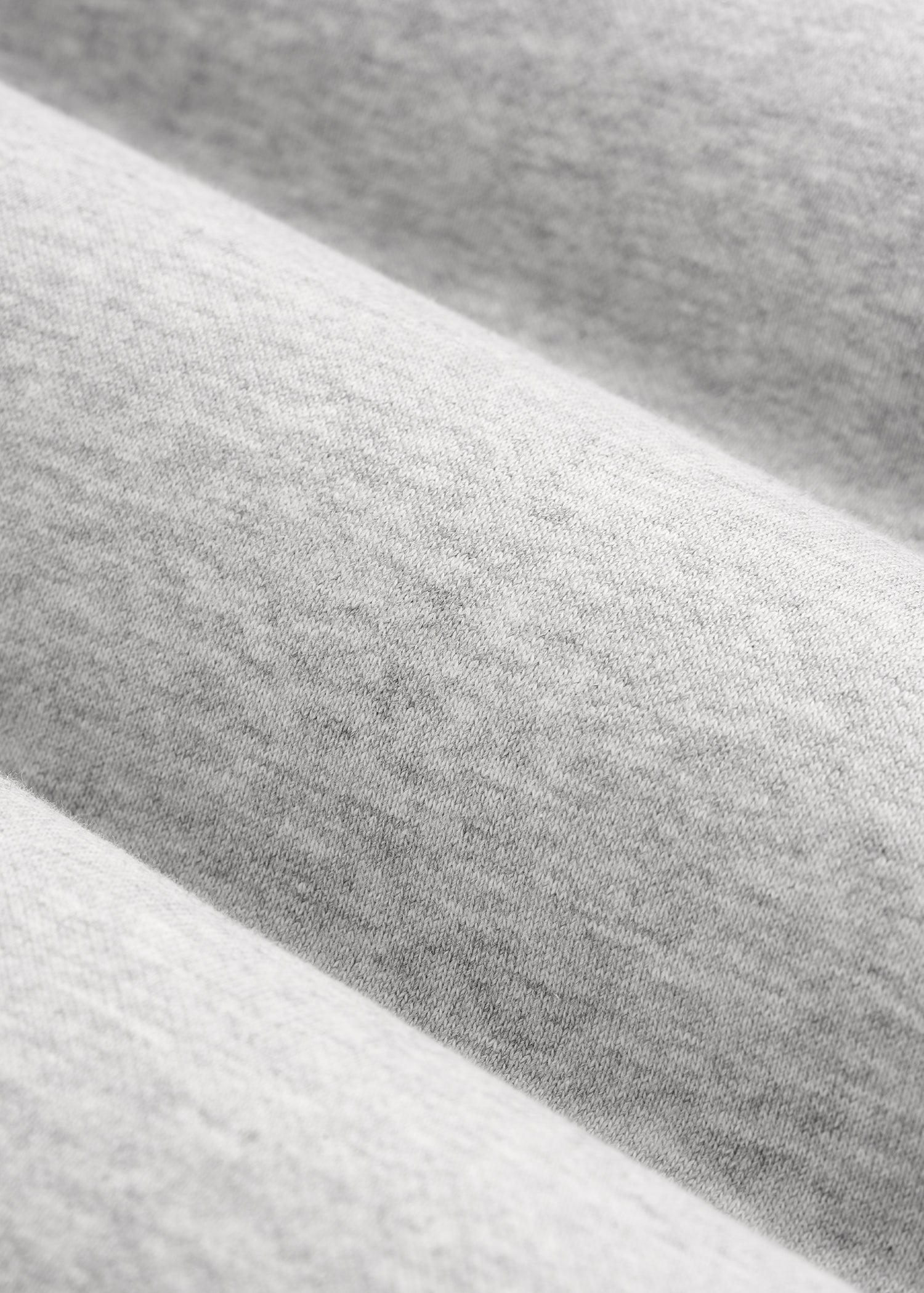 Wearever Fleece Collared Sweatshirt for Tall Men in Grey Mix