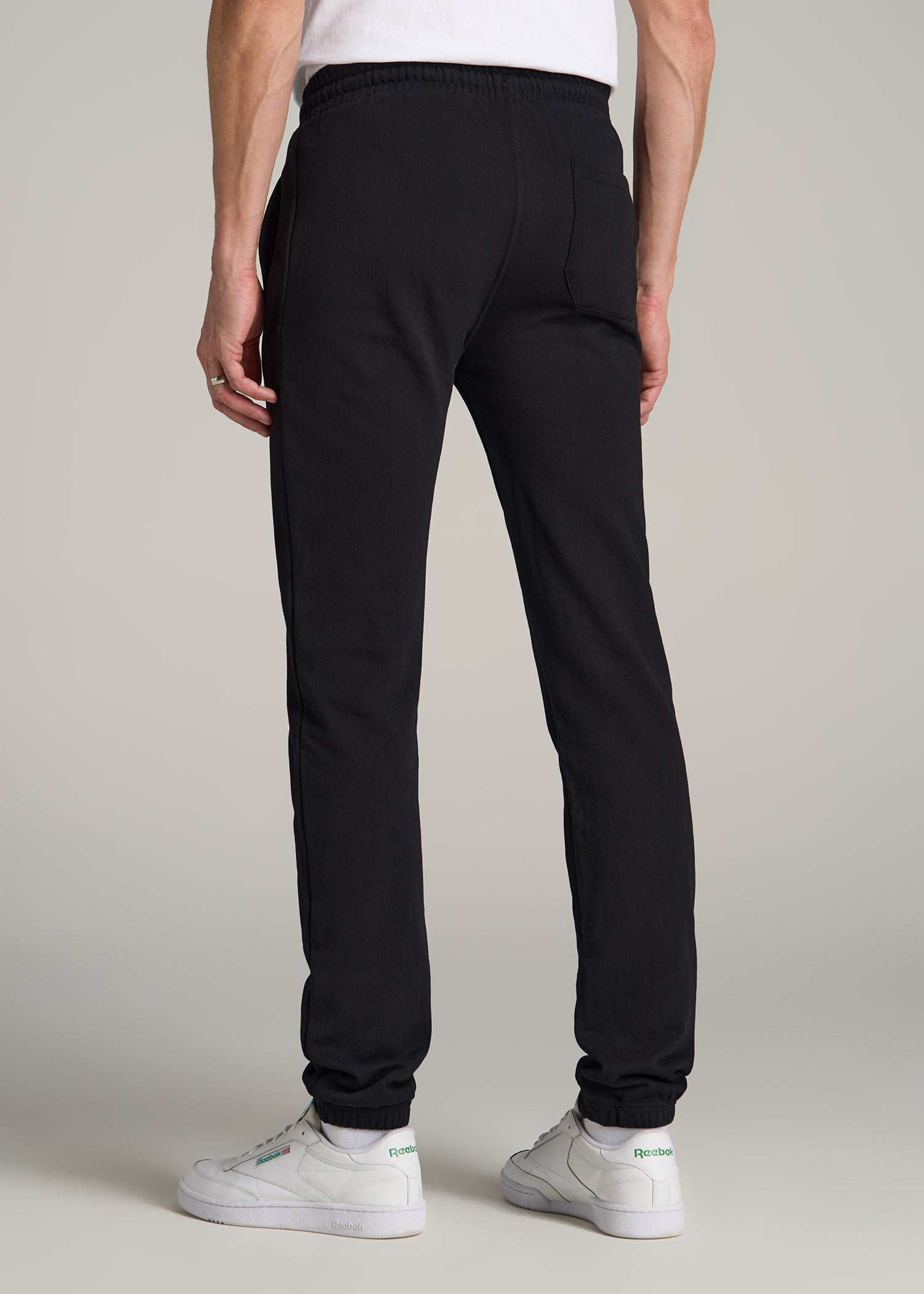 Men's 4 Pocket Fleece Sweatpants, S-XL, Black