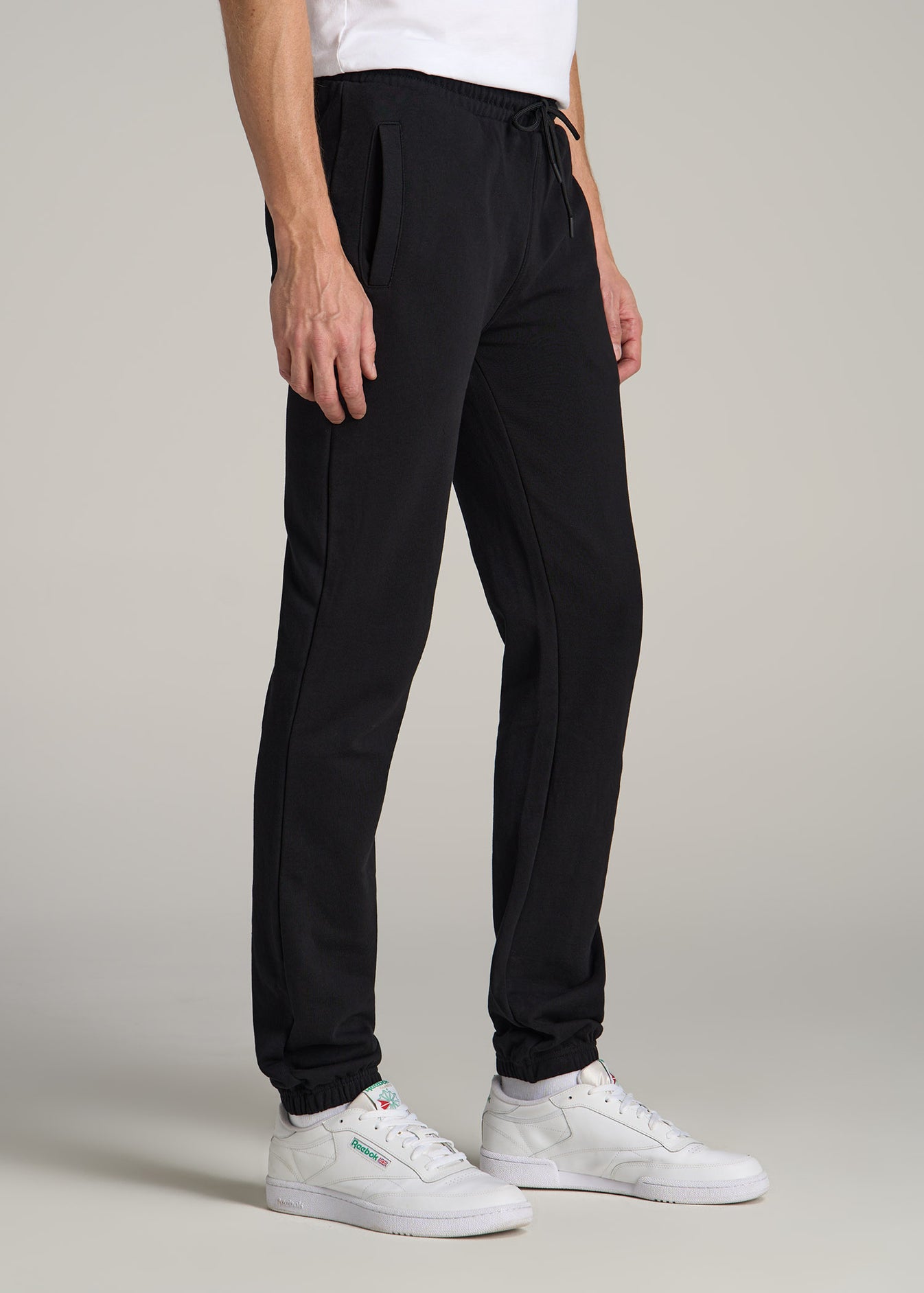 Wearever Fleece Elastic-Bottom Tall Men's Sweatpants | American Tall