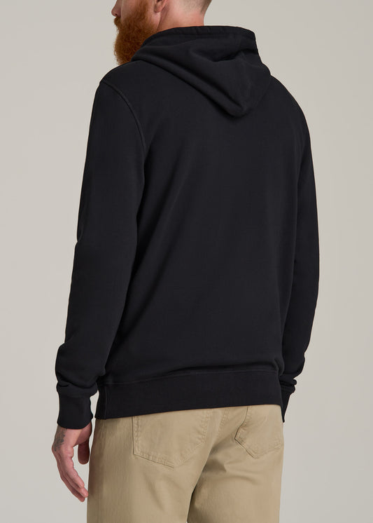 Wearever 2.0 Fleece Hoodie for Tall Men in Black