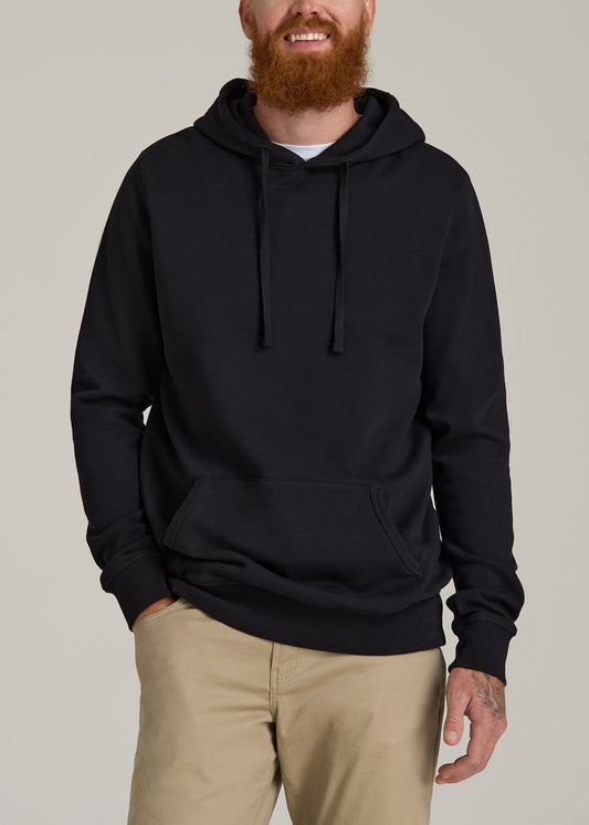 Wearever 2.0 Fleece Hoodie for Tall Men in Black