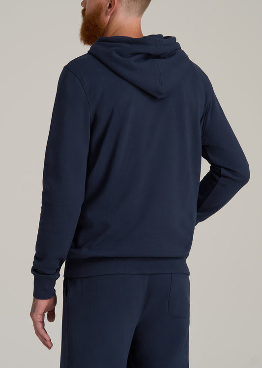 Wearever 2.0 Fleece Hoodie for Tall Men in Evening Blue