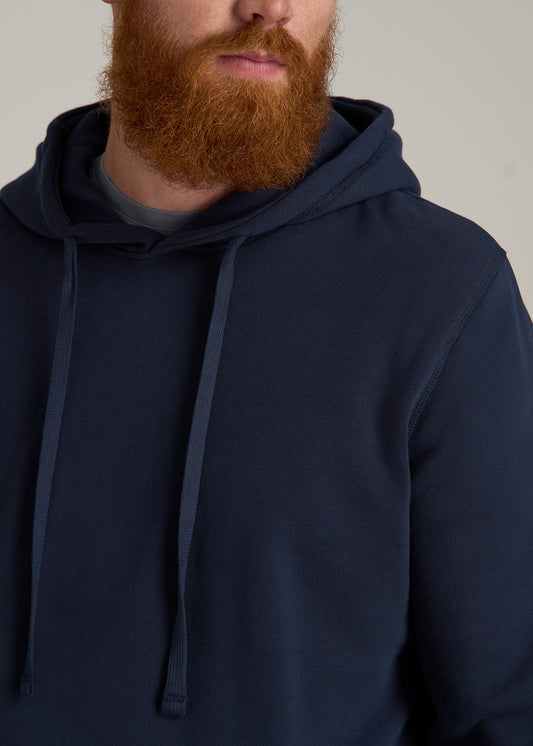 Wearever 2.0 Fleece Hoodie for Tall Men in Evening Blue