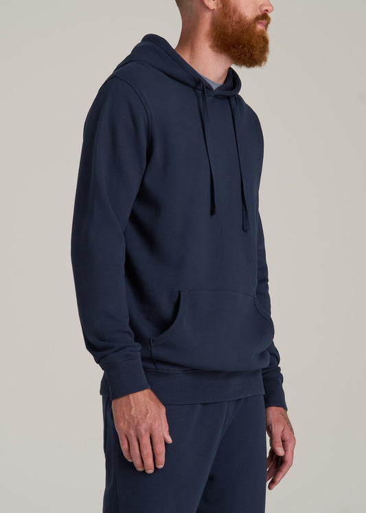 Wearever 2.0 Fleece Hoodie for Tall Men in Evening Blue