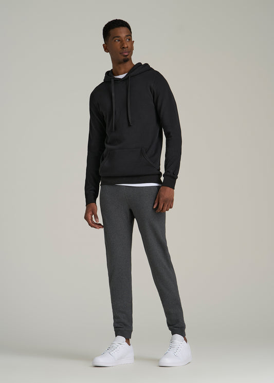 Wearever 2.0 Fleece Hoodie for Tall Men in Black