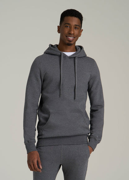 Wearever 2.0 Fleece Hoodie for Tall Men in Charcoal Mix