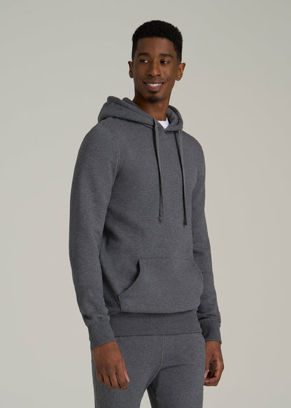 Wearever 2.0 Fleece Hoodie for Tall Men in Charcoal Mix