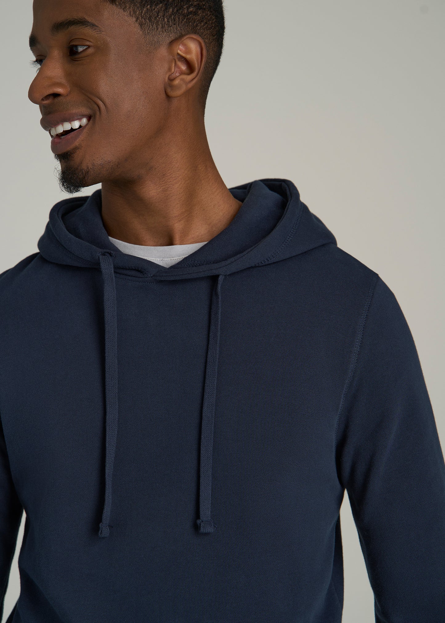 Wearever 2.0 Fleece Hoodie for Tall Men in Evening Blue