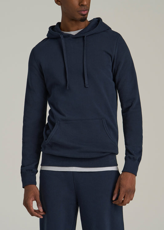 Wearever 2.0 Fleece Hoodie for Tall Men in Evening Blue