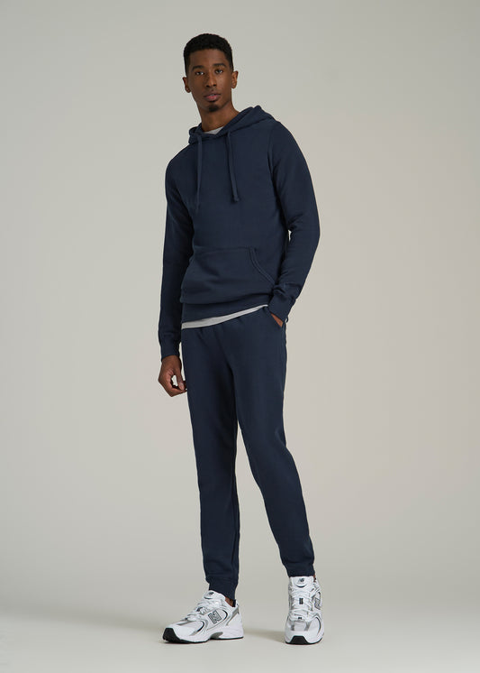 Wearever 2.0 Fleece Hoodie for Tall Men in Evening Blue