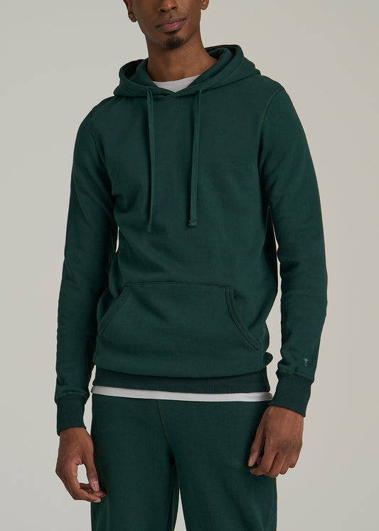 Wearever 2.0 Fleece Hoodie for Tall Men in Rain Forest