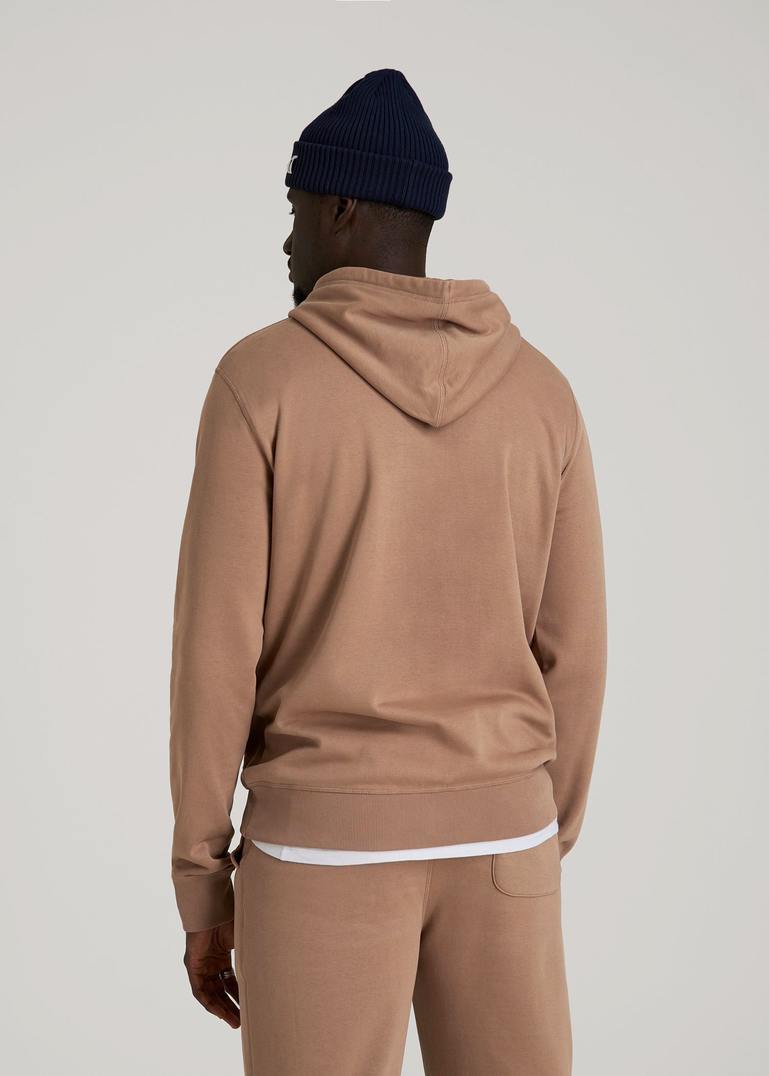 Wearever 2.0 Fleece Hoodie for Tall Men in Woodsmoke