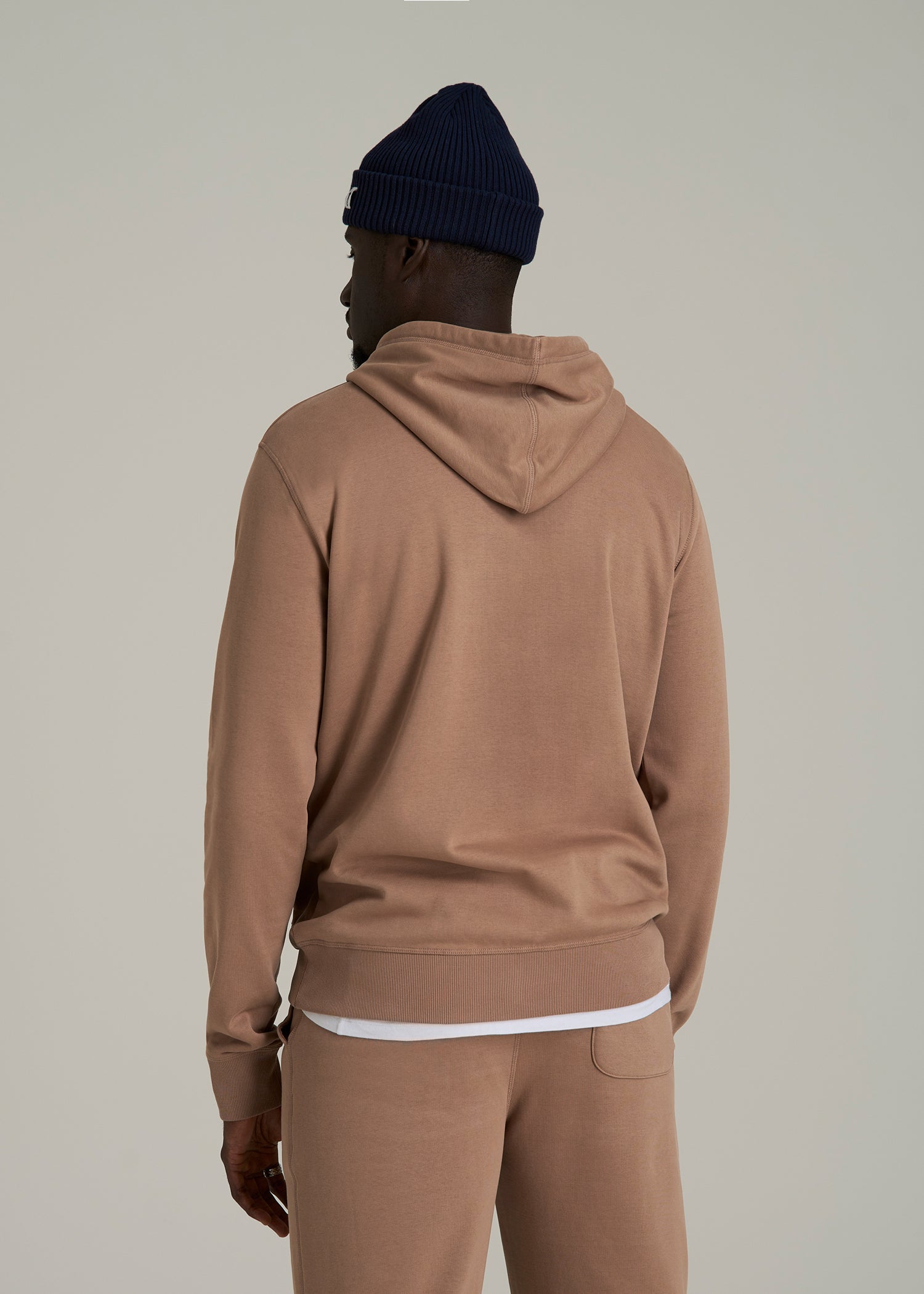 Wearever 2.0 Fleece Hoodie for Tall Men in Woodsmoke